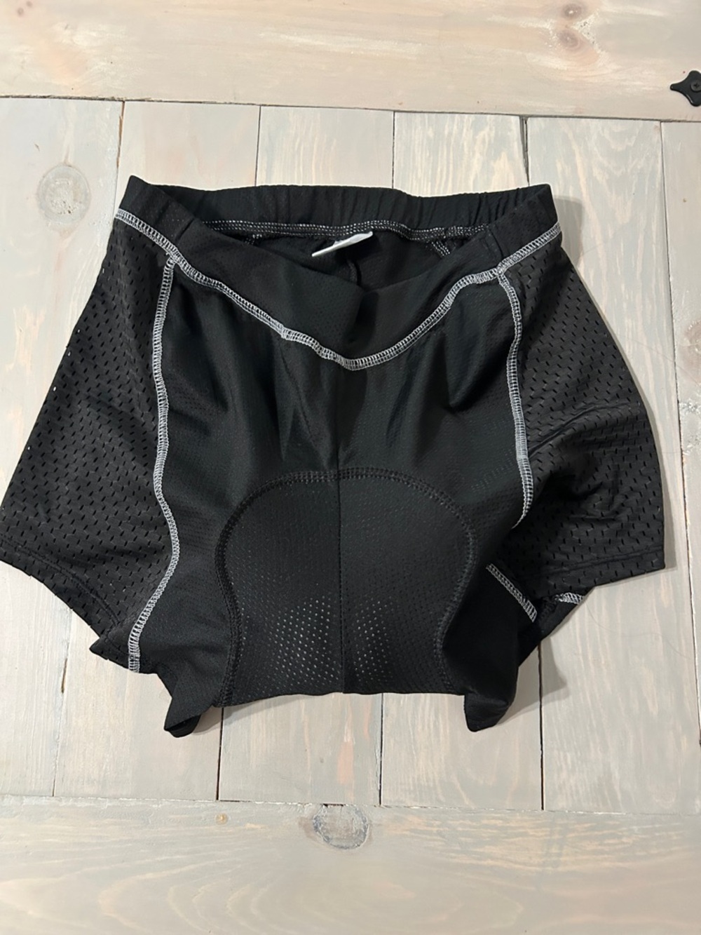 Black Padded Cycling Shorts